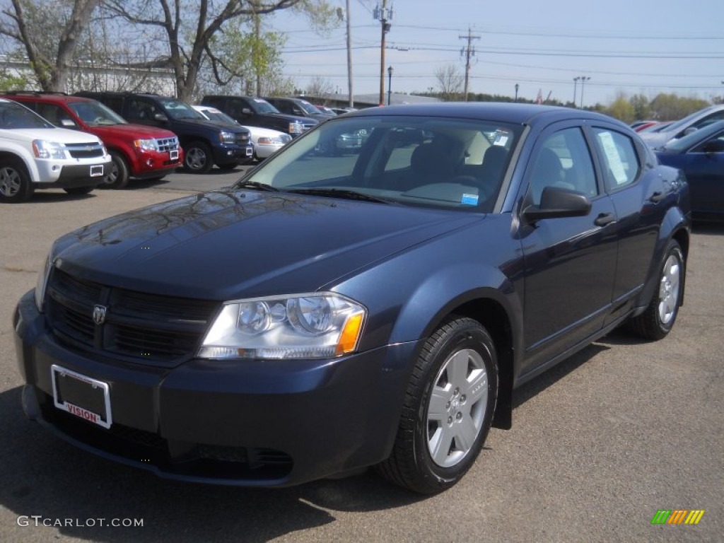 2008 Avenger SE - Modern Blue Pearl / Dark Slate Gray/Light Slate Gray photo #1