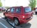 2010 Inferno Red Crystal Pearl Jeep Patriot Sport 4x4  photo #7