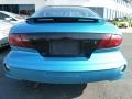 2000 Bright Blue Aqua Metallic Pontiac Sunfire SE Coupe  photo #3