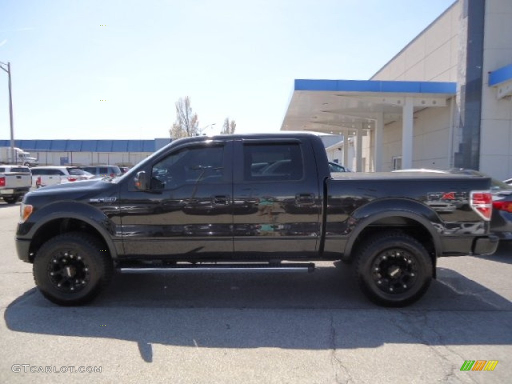 2010 F150 FX4 SuperCrew 4x4 - Tuxedo Black / Black photo #2