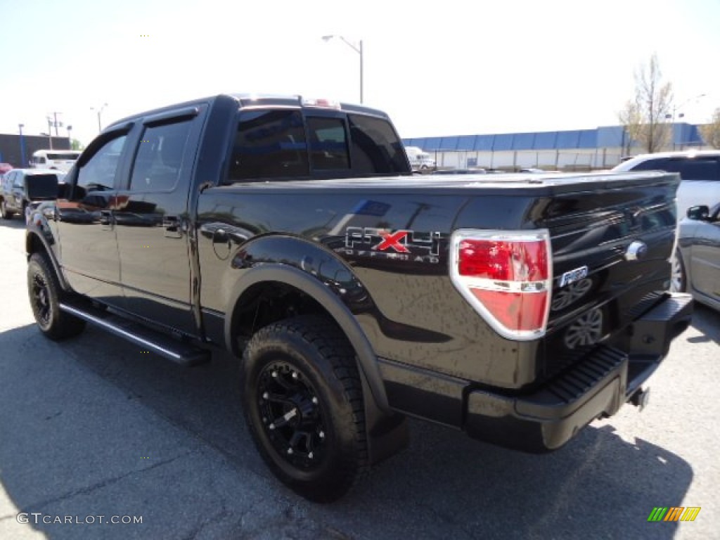 2010 F150 FX4 SuperCrew 4x4 - Tuxedo Black / Black photo #3