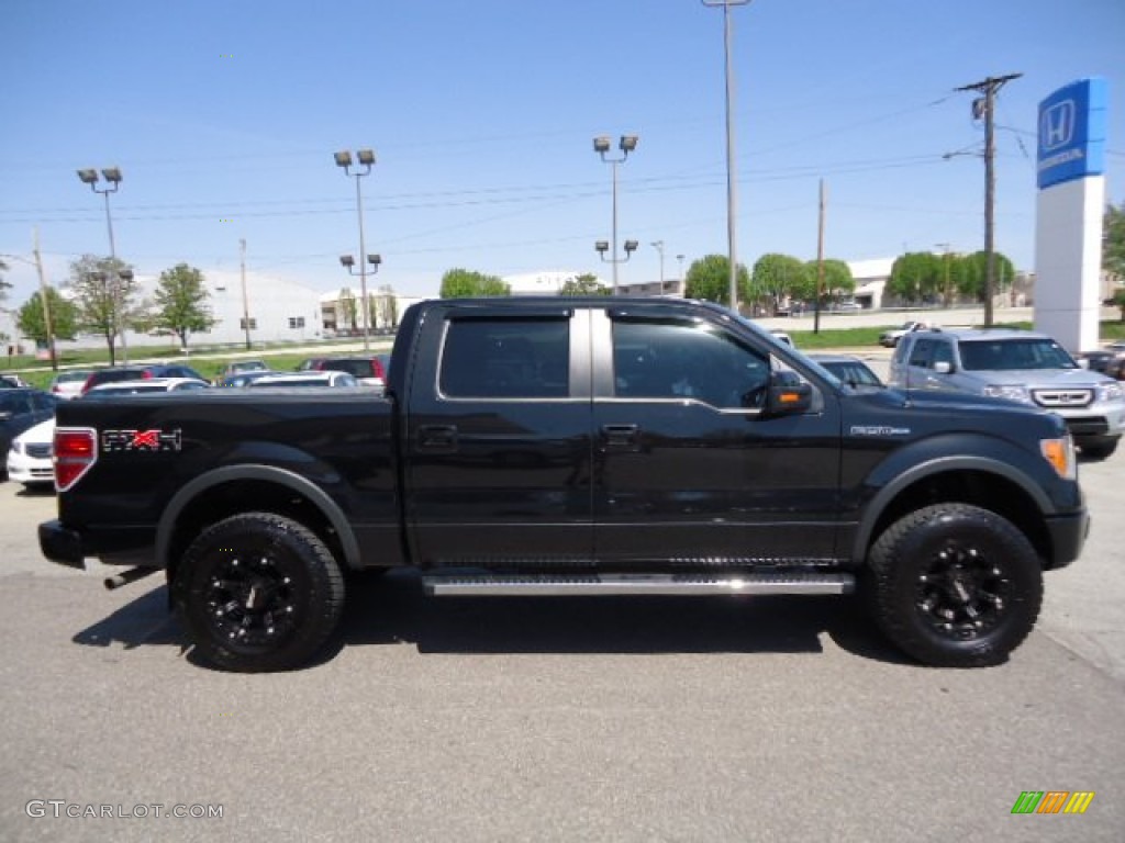 2010 F150 FX4 SuperCrew 4x4 - Tuxedo Black / Black photo #5