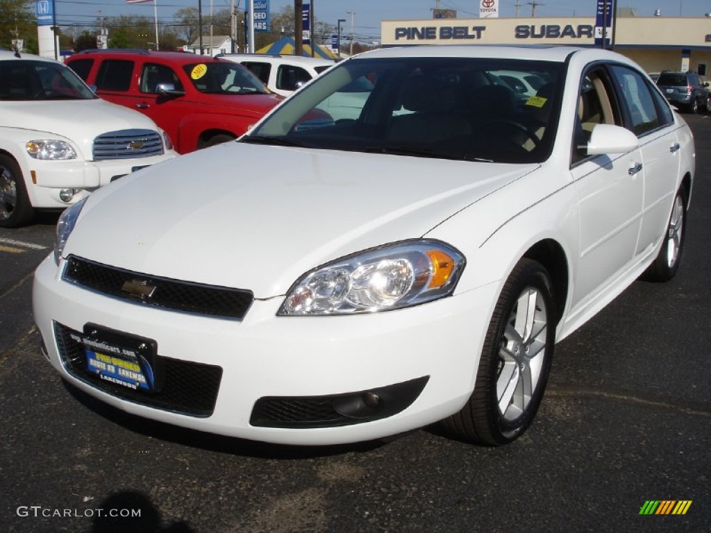 2012 Impala LTZ - Summit White / Neutral photo #1