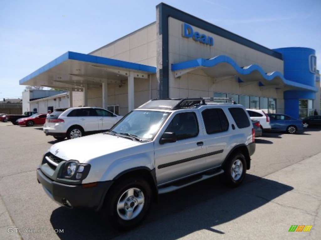 2003 Xterra XE V6 4x4 - Silver Ice Metallic / Gray photo #1