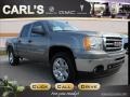 2012 Stealth Gray Metallic GMC Sierra 1500 SLE Crew Cab  photo #1