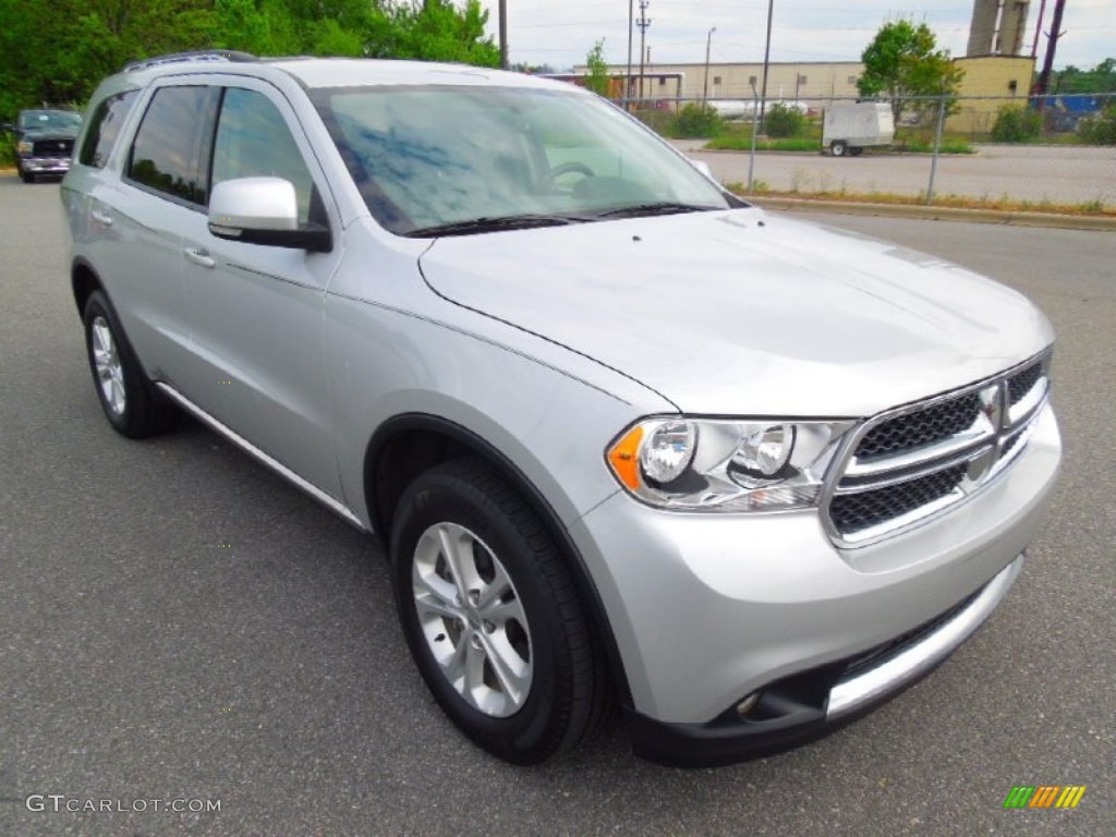 Bright Silver Metallic 2012 Dodge Durango Crew AWD Exterior Photo #64143247