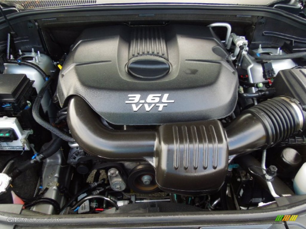 2012 Dodge Durango Crew AWD 3.6 Liter DOHC 24-Valve VVT Pentastar V6 Engine Photo #64143467