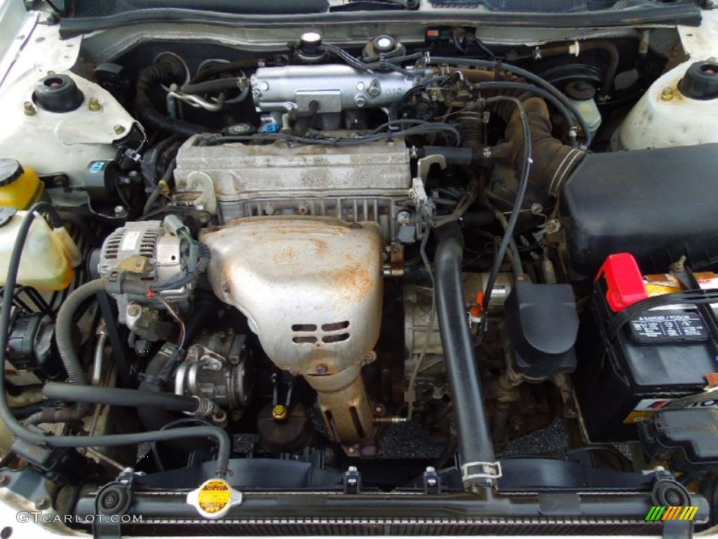 2000 Camry LE - Super White / Oak photo #24