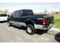 2000 Deep Wedgewood Blue Metallic Ford F350 Super Duty XLT Crew Cab 4x4  photo #3