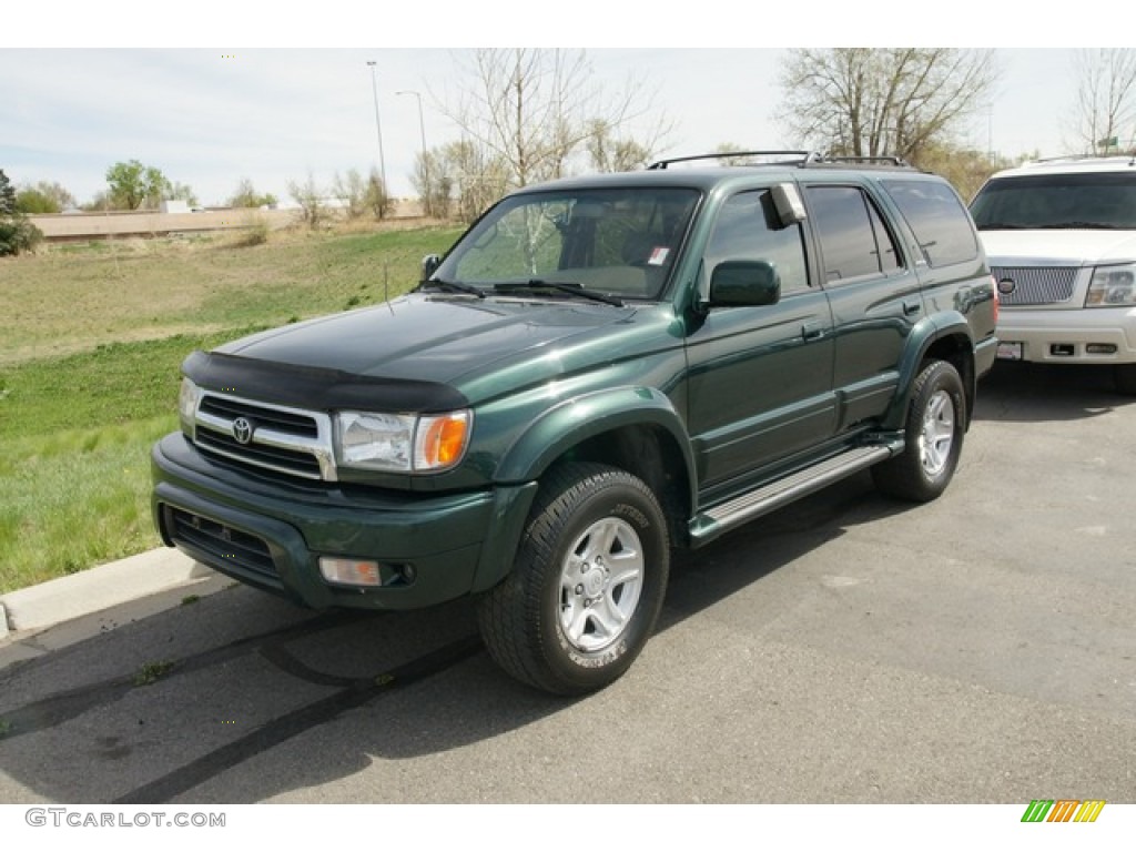 1999 4Runner Limited 4x4 - Imperial Jade Green Mica / Oak photo #4