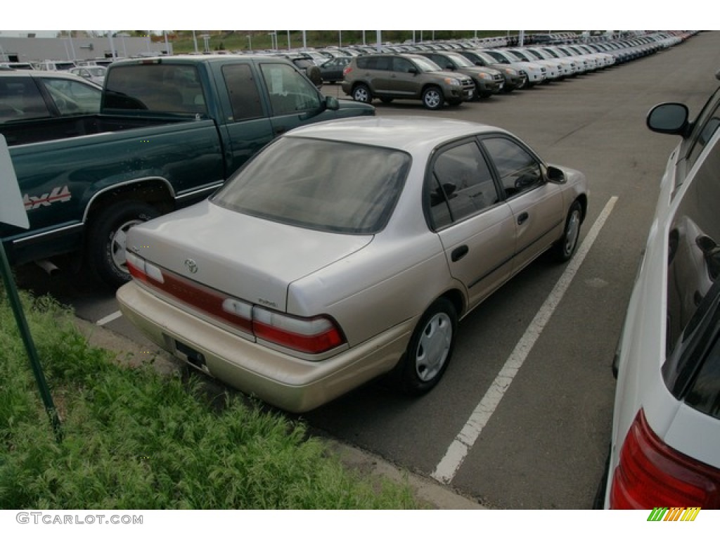 1996 Corolla DX - Cashmere Beige Metallic / Tan photo #2