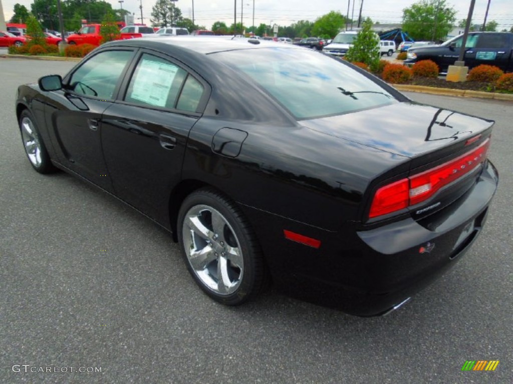 Pitch Black 2012 Dodge Charger SXT Exterior Photo #64145473