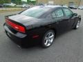 2012 Pitch Black Dodge Charger SXT  photo #4