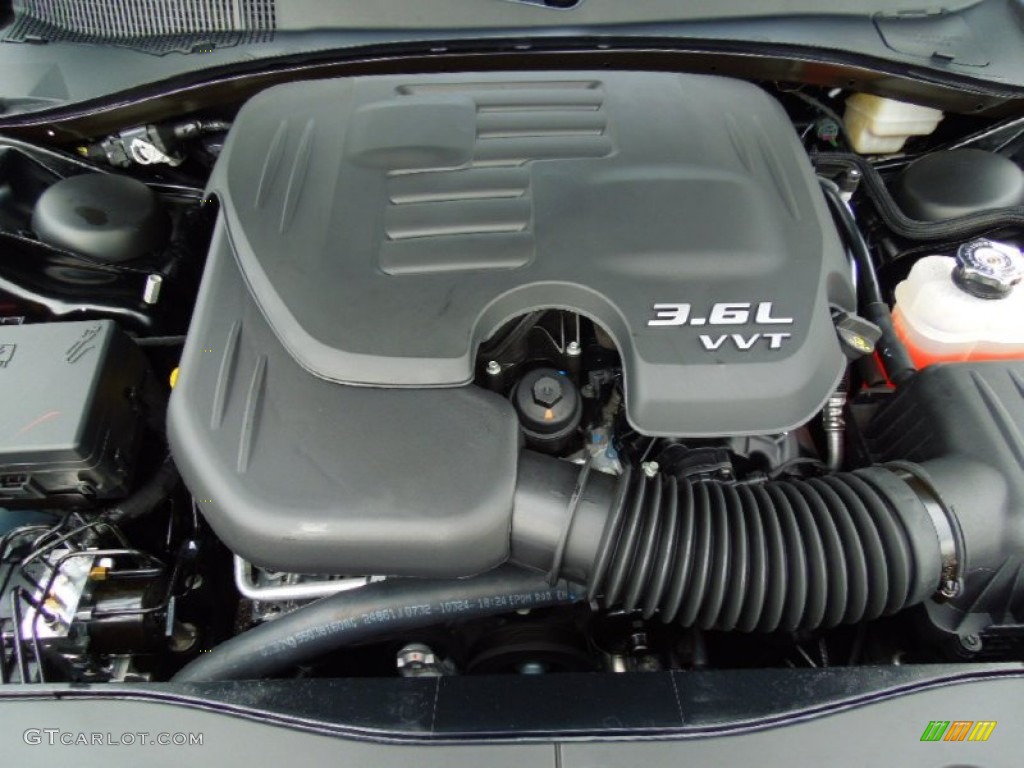 2012 Dodge Charger SXT 3.6 Liter DOHC 24-Valve Pentastar V6 Engine Photo #64145710