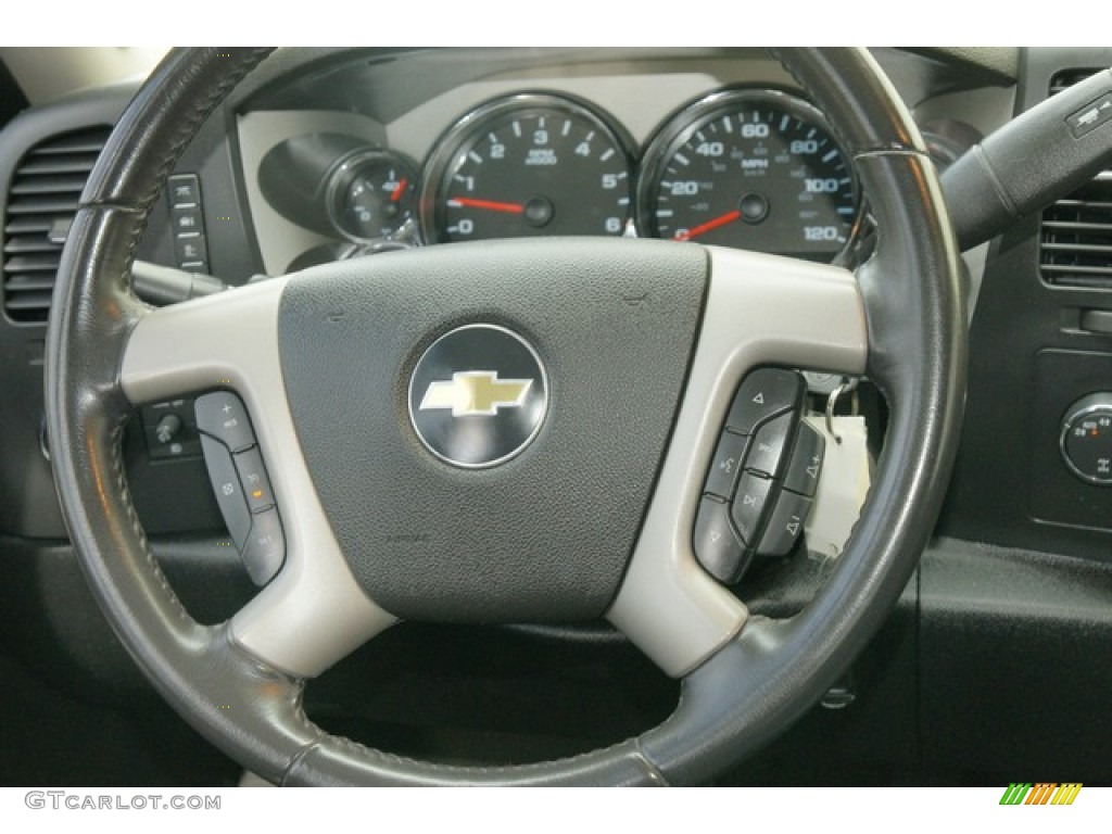 2008 Silverado 1500 LT Crew Cab 4x4 - Blue Granite Metallic / Ebony photo #19