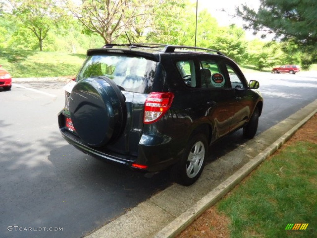 2010 RAV4 I4 4WD - Black Forest Pearl / Ash Gray photo #7