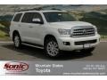Blizzard White Pearl - Sequoia Platinum 4WD Photo No. 1
