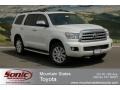 Blizzard White Pearl - Sequoia Platinum 4WD Photo No. 1