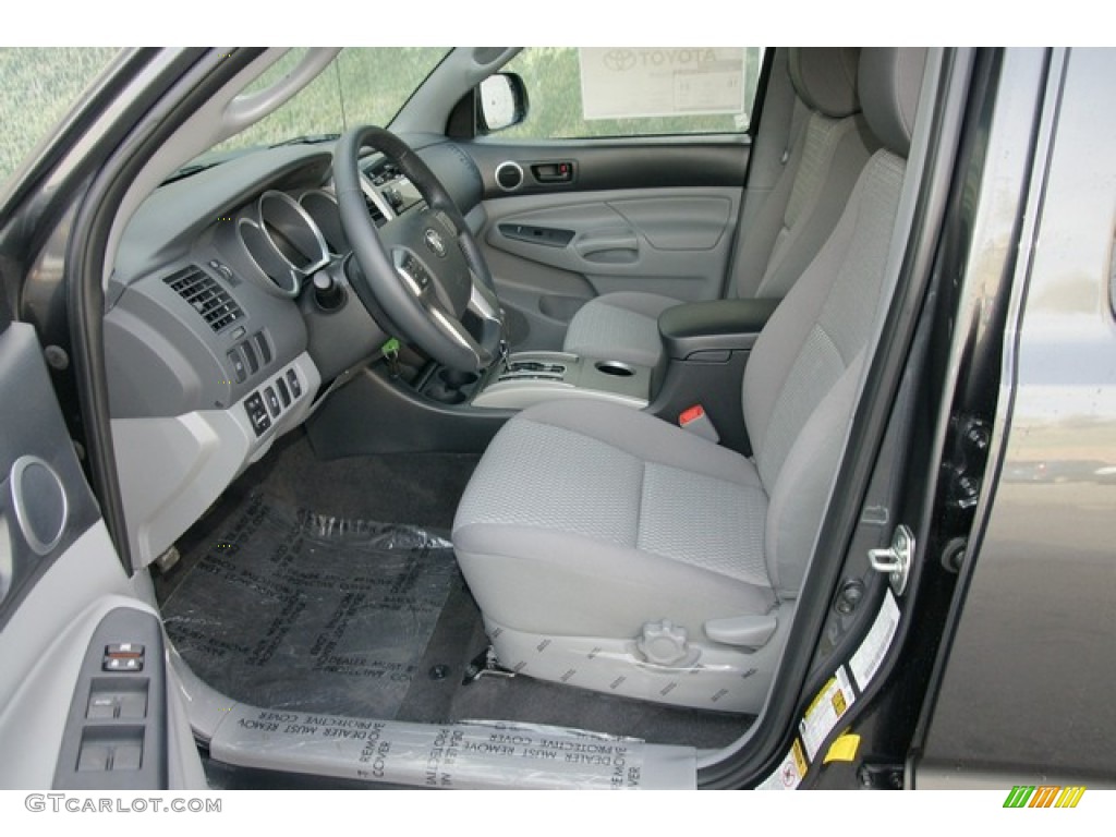 2012 Tacoma V6 SR5 Double Cab 4x4 - Magnetic Gray Mica / Graphite photo #3