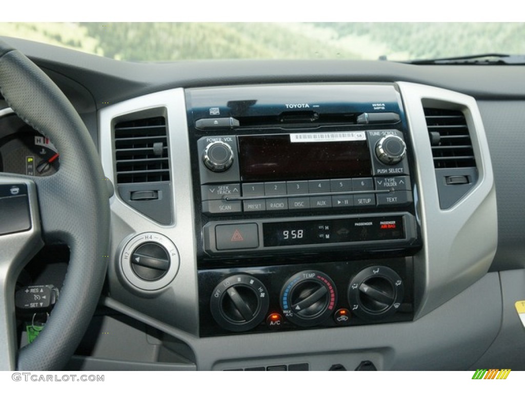 2012 Tacoma V6 SR5 Double Cab 4x4 - Magnetic Gray Mica / Graphite photo #11