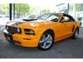 2008 Grabber Orange Ford Mustang GT Premium Convertible  photo #1