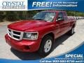 2010 Inferno Red Crystal Pearl Dodge Dakota Big Horn Extended Cab  photo #1