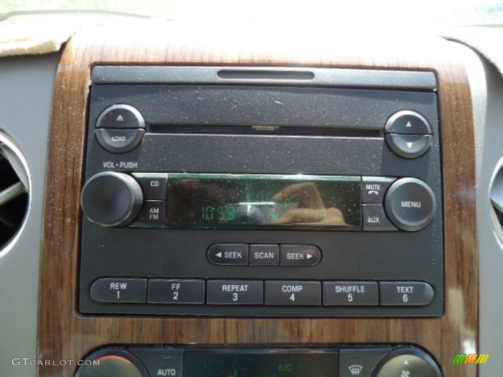 2004 F150 Lariat SuperCab - Arizona Beige Metallic / Tan photo #14