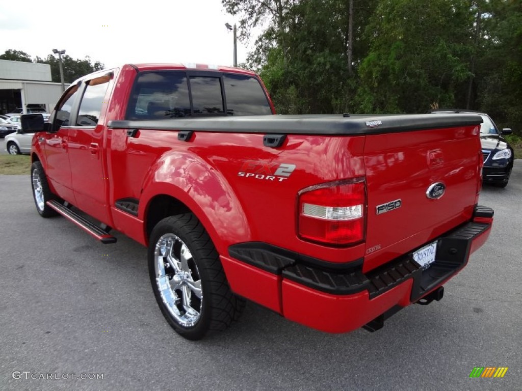 Bright Red 2008 Ford F150 FX2 Sport SuperCrew Exterior Photo #64150764