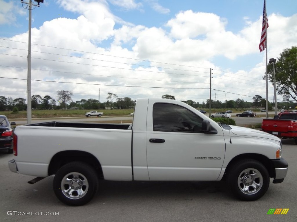 2005 Ram 1500 ST Regular Cab - Bright White / Dark Slate Gray photo #8