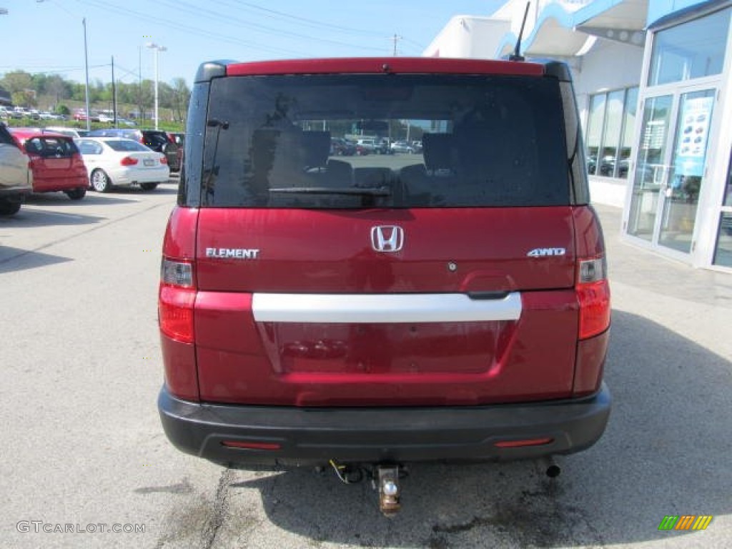 2011 Element EX 4WD - Tango Red Pearl / Gray photo #5