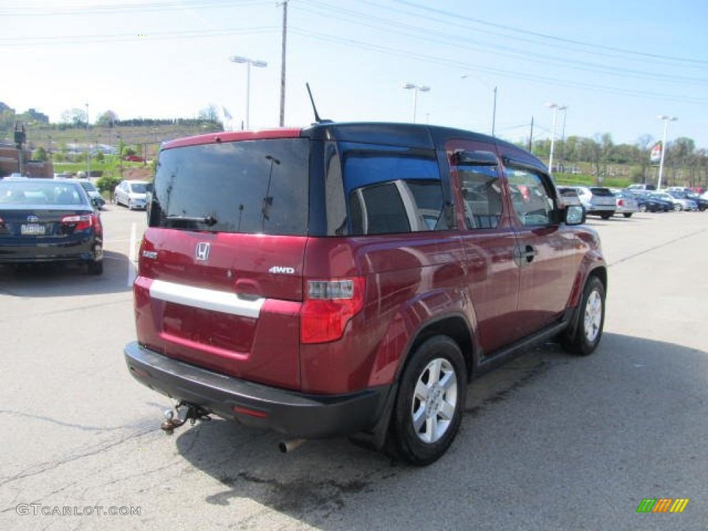 2011 Element EX 4WD - Tango Red Pearl / Gray photo #6