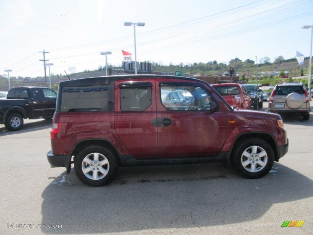 2011 Element EX 4WD - Tango Red Pearl / Gray photo #7