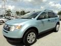 2008 Light Ice Blue Metallic Ford Edge SE  photo #13