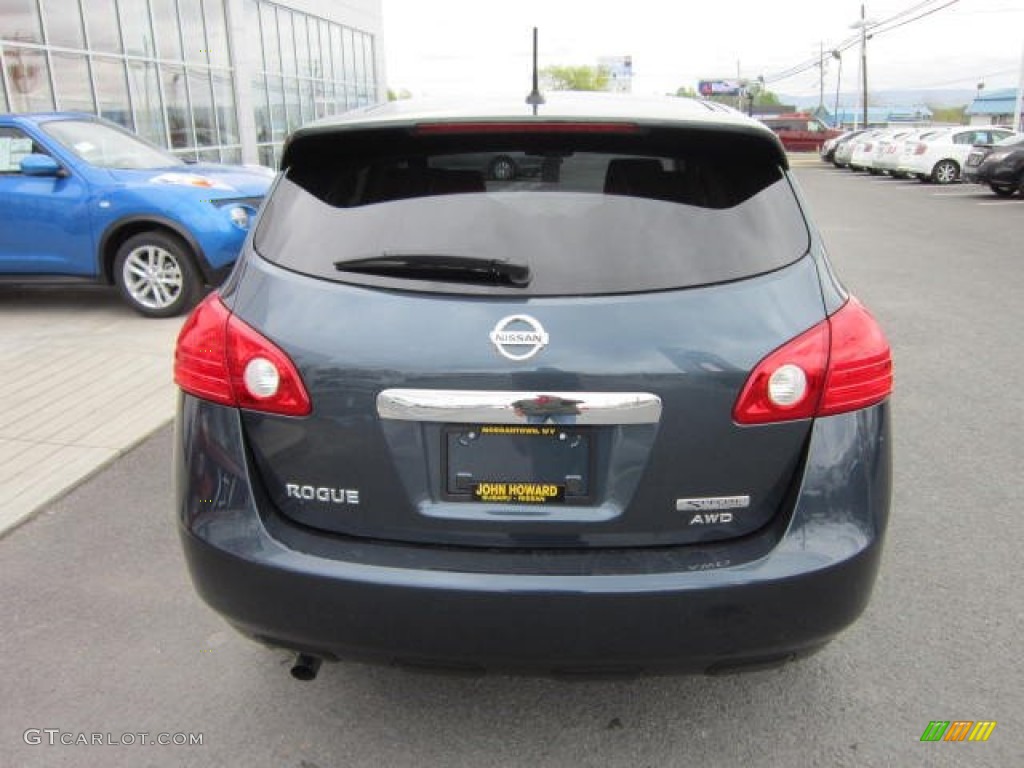 2012 Rogue S Special Edition AWD - Graphite Blue / Gray photo #6