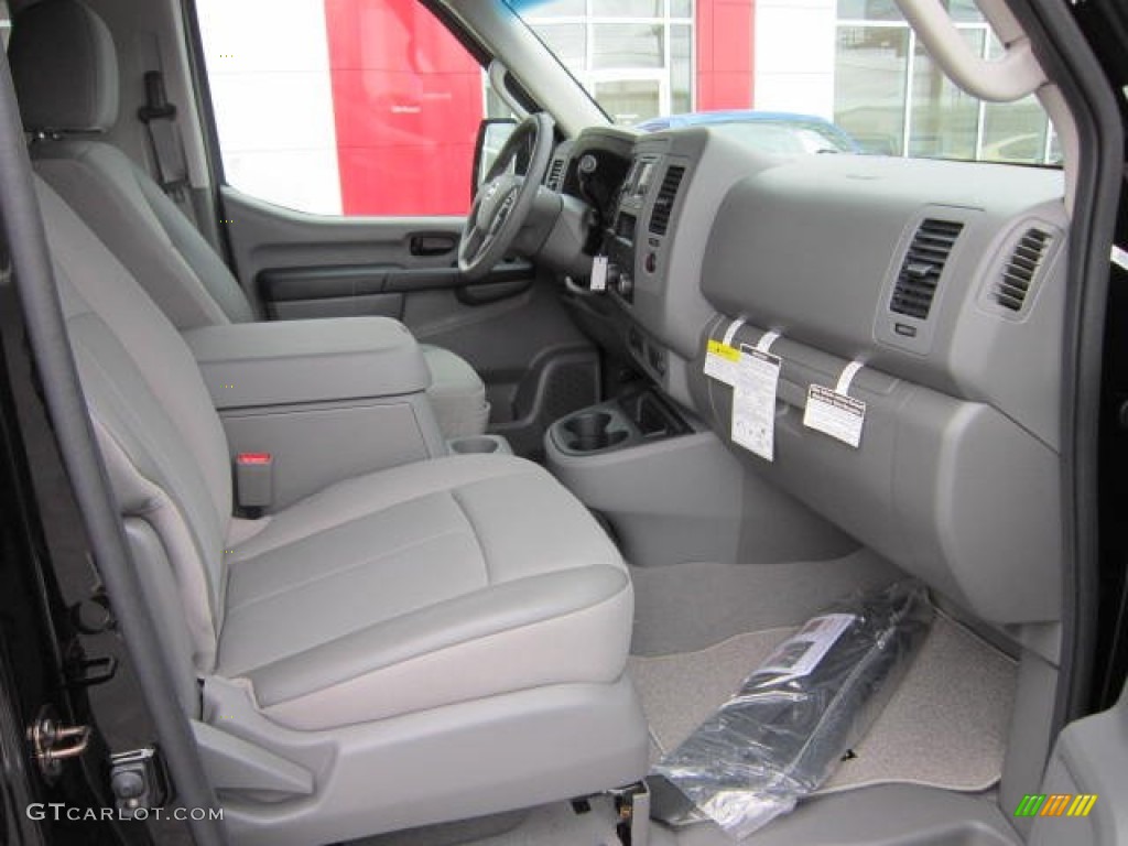 Charcoal Interior 2012 Nissan NV 3500 HD SV Photo #64154123