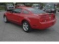 2008 Torch Red Ford Mustang V6 Deluxe Coupe  photo #2