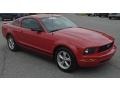 2008 Torch Red Ford Mustang V6 Deluxe Coupe  photo #28