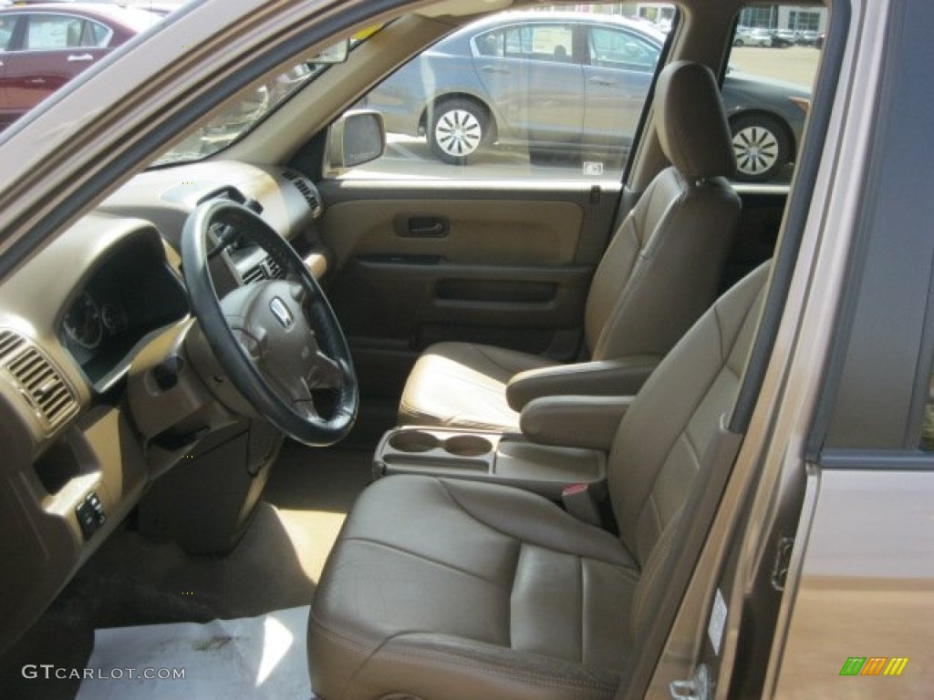 2003 CR-V EX 4WD - Mojave Mist Metallic / Saddle photo #14