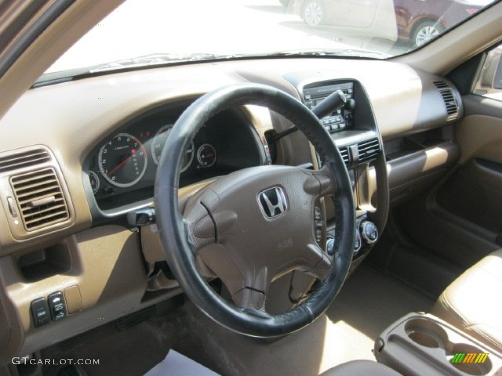 2003 CR-V EX 4WD - Mojave Mist Metallic / Saddle photo #17