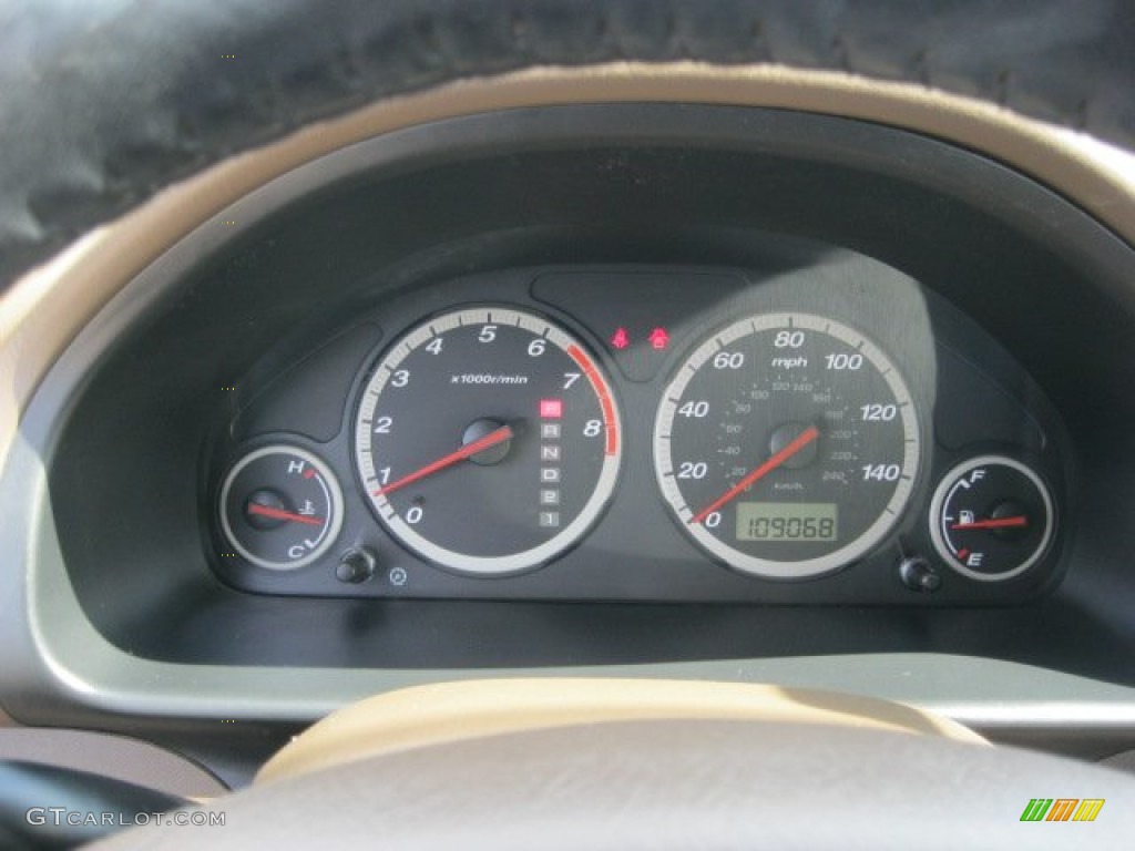2003 CR-V EX 4WD - Mojave Mist Metallic / Saddle photo #18