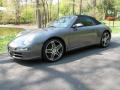 2007 Meteor Grey Metallic Porsche 911 Carrera 4 Cabriolet  photo #1