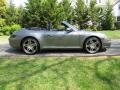 2007 Meteor Grey Metallic Porsche 911 Carrera 4 Cabriolet  photo #7