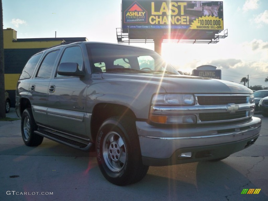 2001 Tahoe LT - Sunset Gold Metallic / Tan/Neutral photo #2