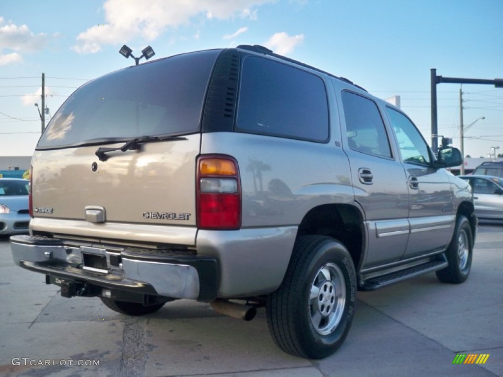 2001 Tahoe LT - Sunset Gold Metallic / Tan/Neutral photo #5