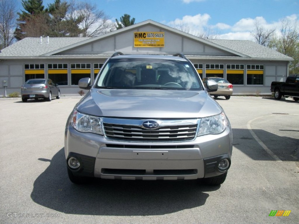 2009 Forester 2.5 X Limited - Spark Silver Metallic / Platinum photo #3