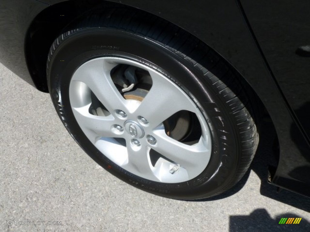 2010 Elantra SE - Ebony Black / Gray photo #13