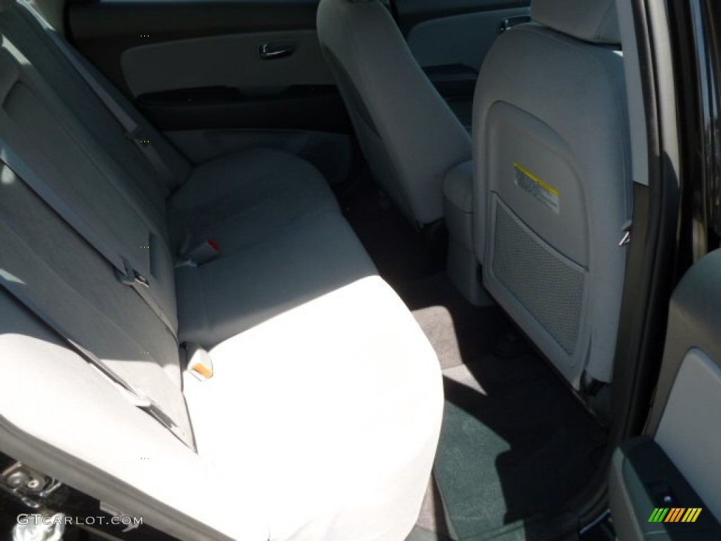 2010 Elantra SE - Ebony Black / Gray photo #15