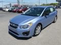 2012 Sky Blue Metallic Subaru Impreza 2.0i 5 Door  photo #3