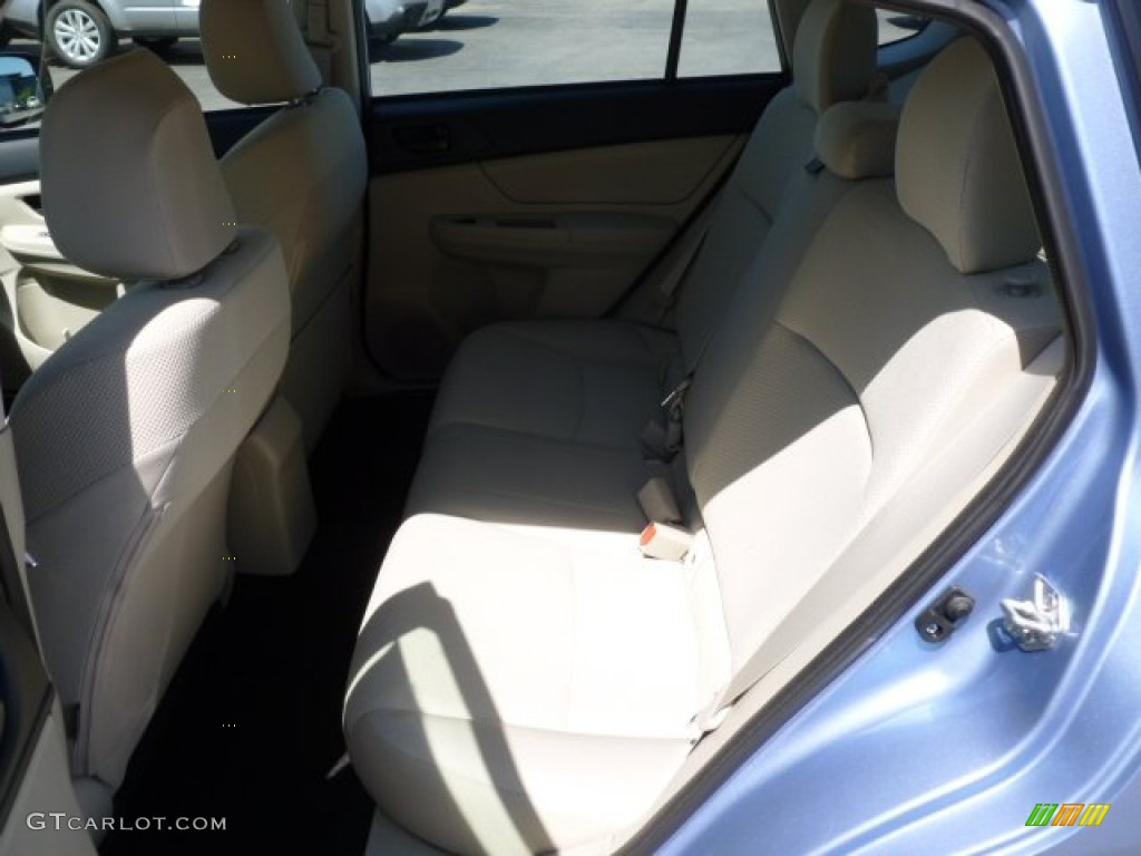 2012 Impreza 2.0i 5 Door - Sky Blue Metallic / Ivory photo #13