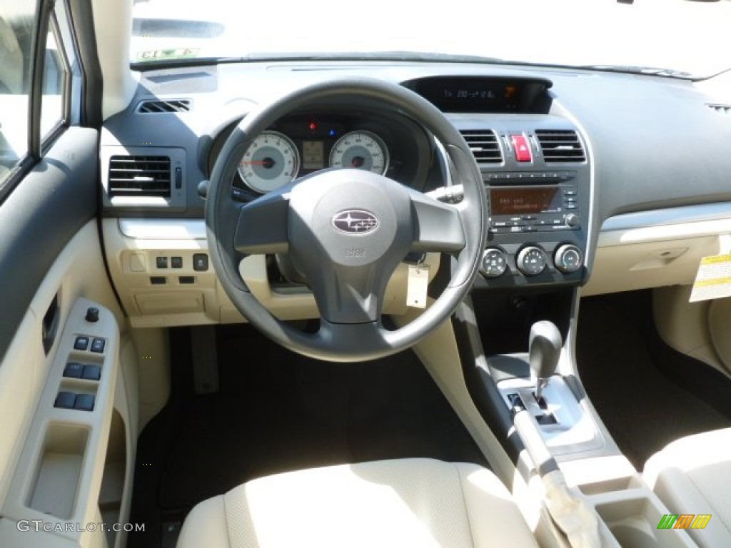 2012 Impreza 2.0i 5 Door - Sky Blue Metallic / Ivory photo #14